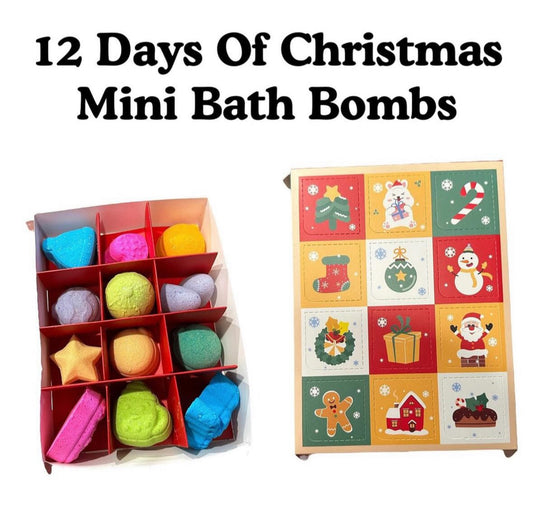 Pre- Sale - 12 Days of Christmas Mini - Bath Bombs