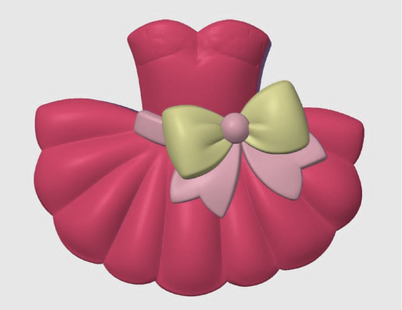 Ballet - Fancy Dress - Hybrid - Vacuum - Bath Bomb Mold