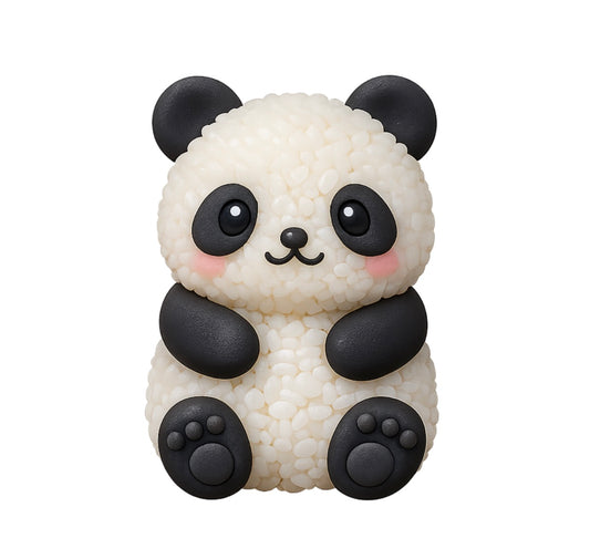 Kawaii Rice - Panda - Hybrid - Vacuum - Bath Bomb Mold