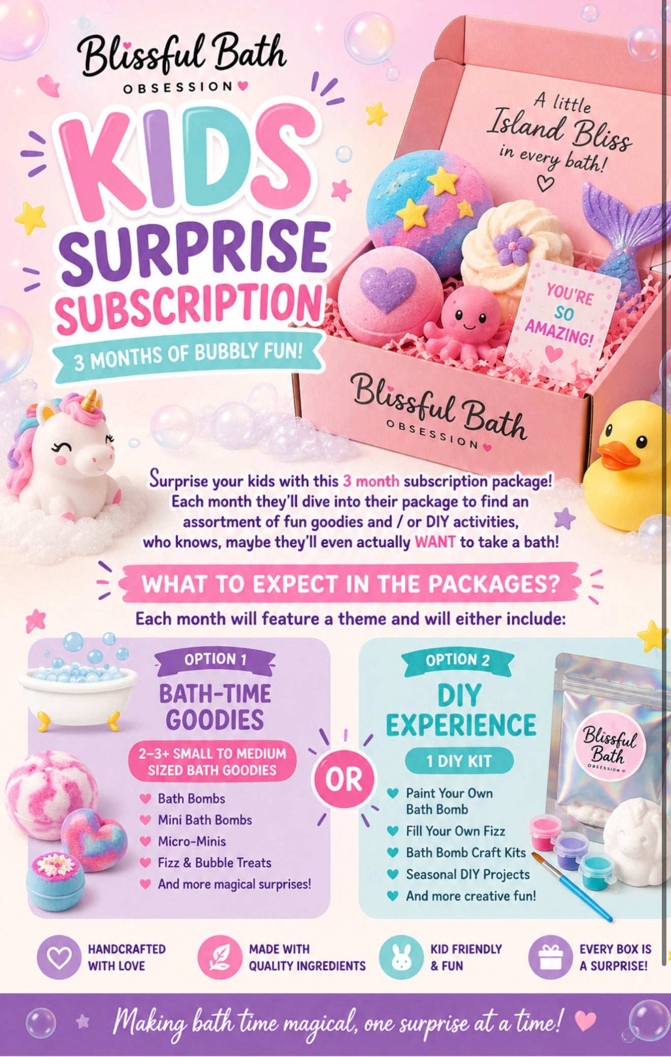 Blissful Bath Kids Club