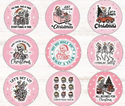 Christmas - Cardstock 2.5” - Freshie