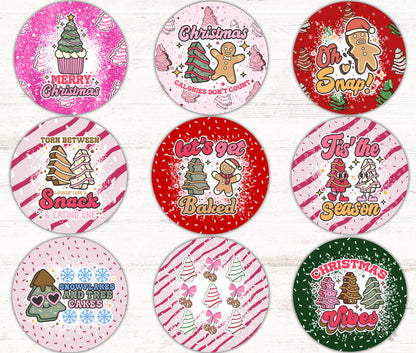 Christmas - Cardstock 2.5” - Freshie