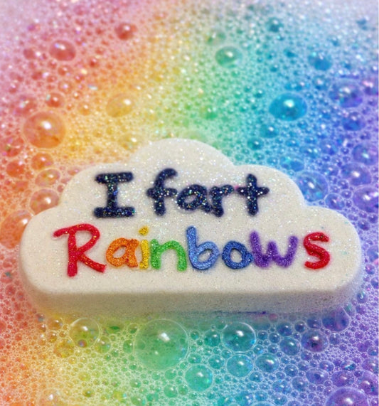 I Fart Rainbows - Bath Bombs