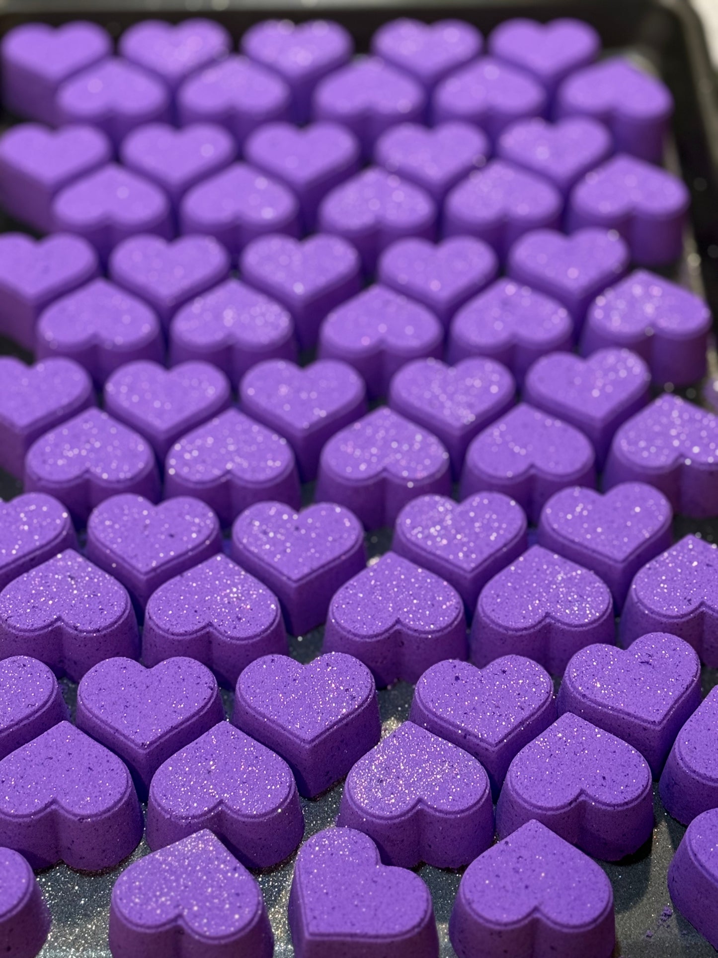 Multi Flat Heart Hybrid Mold