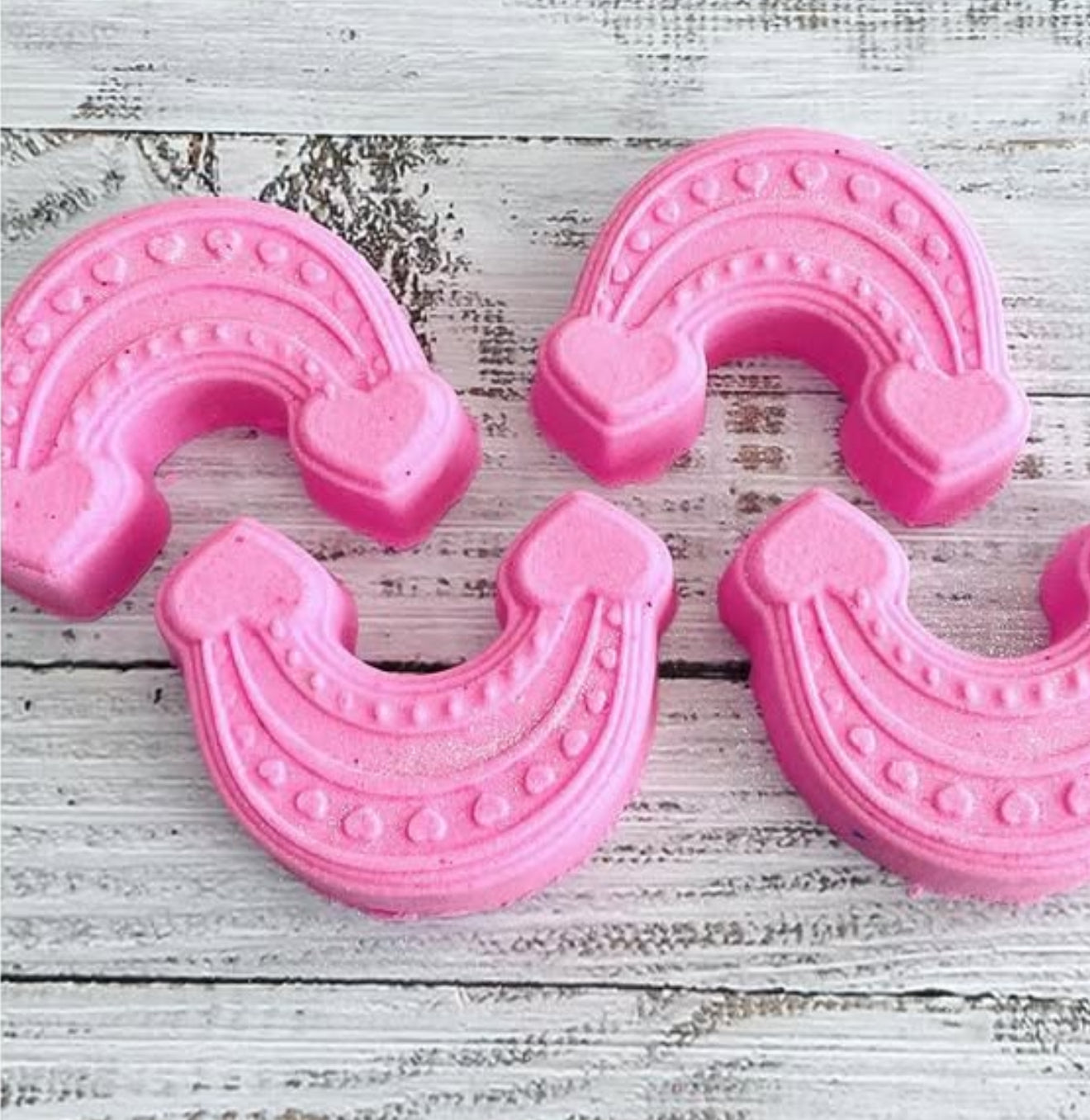 Rainbow Hearts Vacuum Form Molds