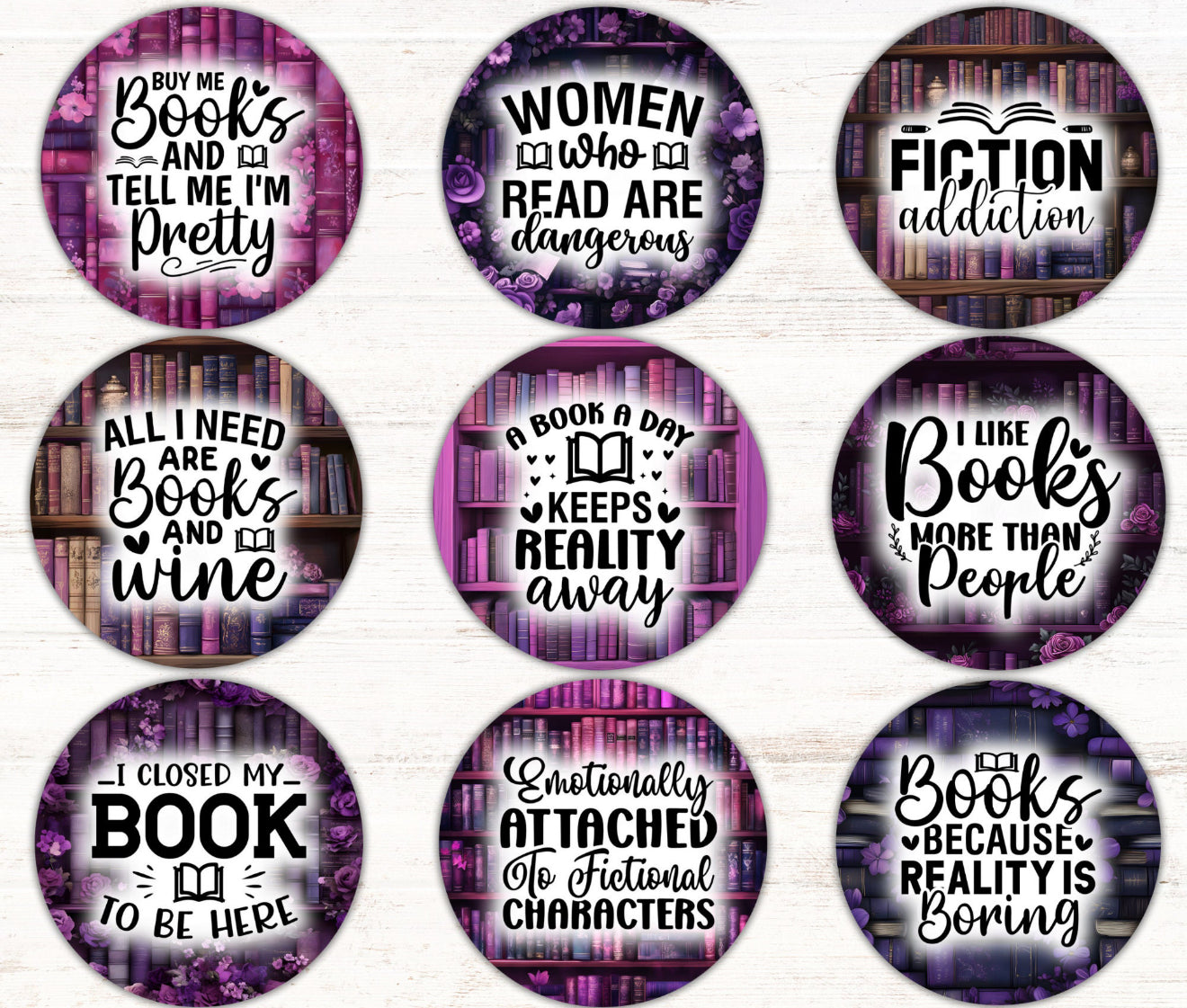 Book Lover - Cardstock 2.5 - Freshie
