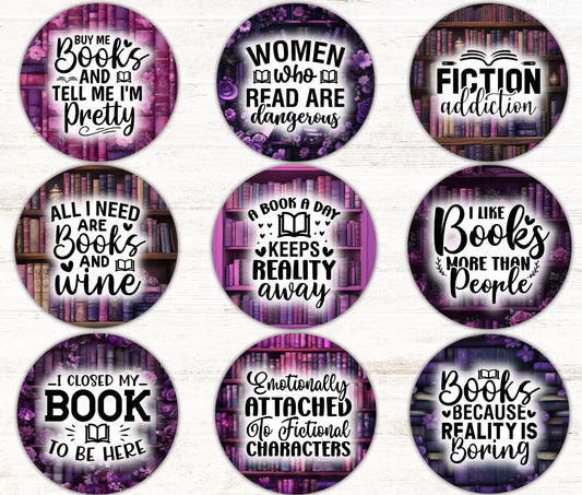 Book Lover - Cardstock 2.5 - Freshie