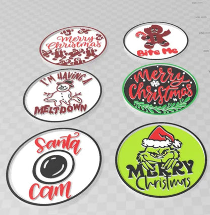 Christmas Freshie - Silicone - Molds