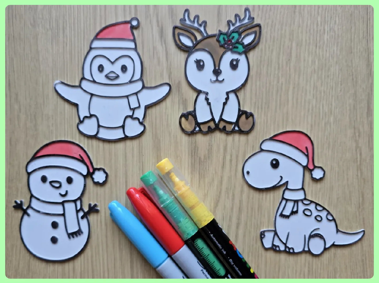 3D Colouring Ornaments - Prints - 10