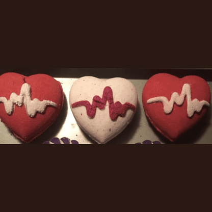 Heartbeat Bath Bomb Hand Mold