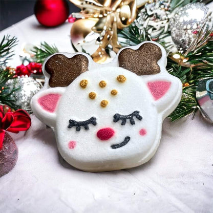 Reindeer 2023 Bath Bomb Hand Mold 3Piece