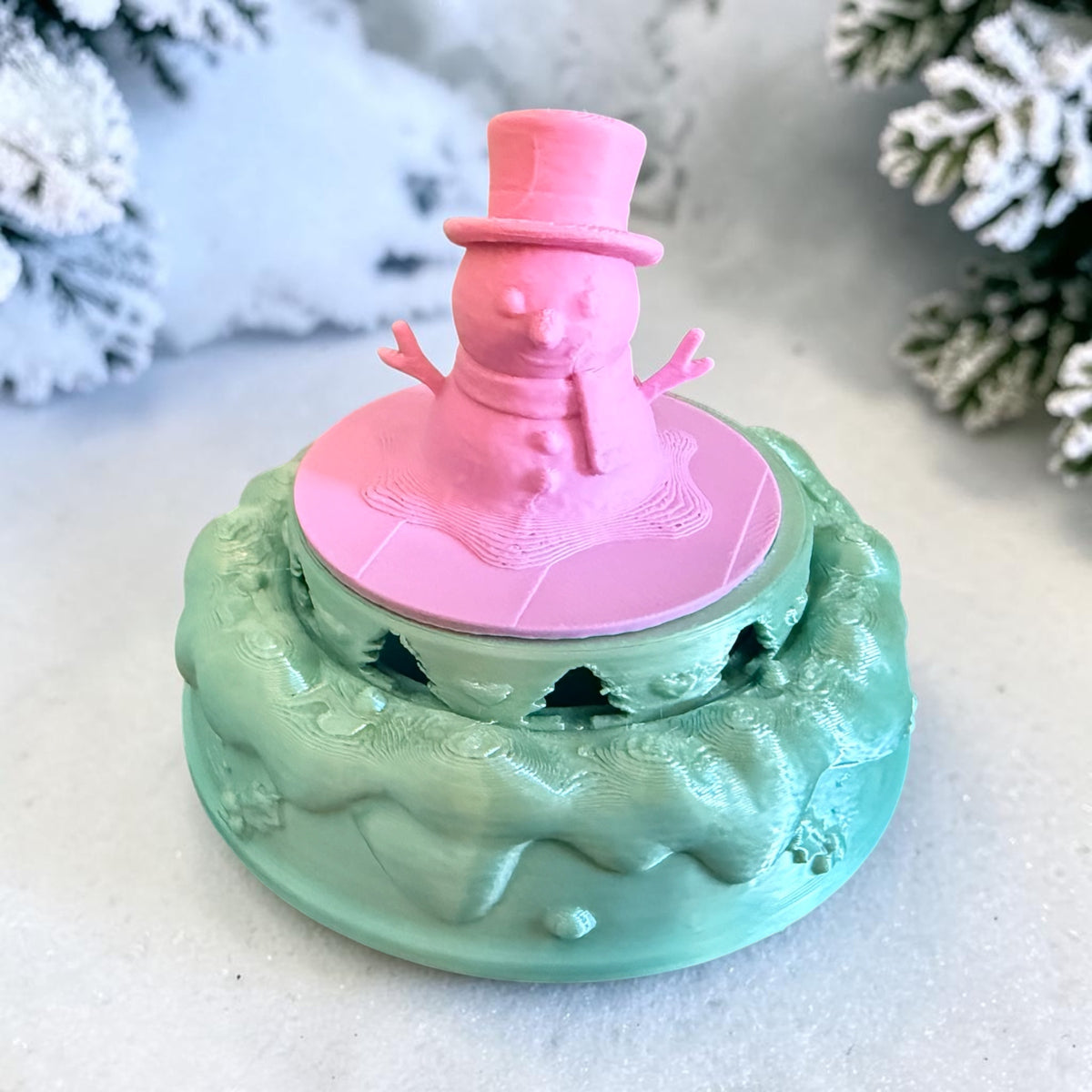 Melting Snowman - Fizz Floater