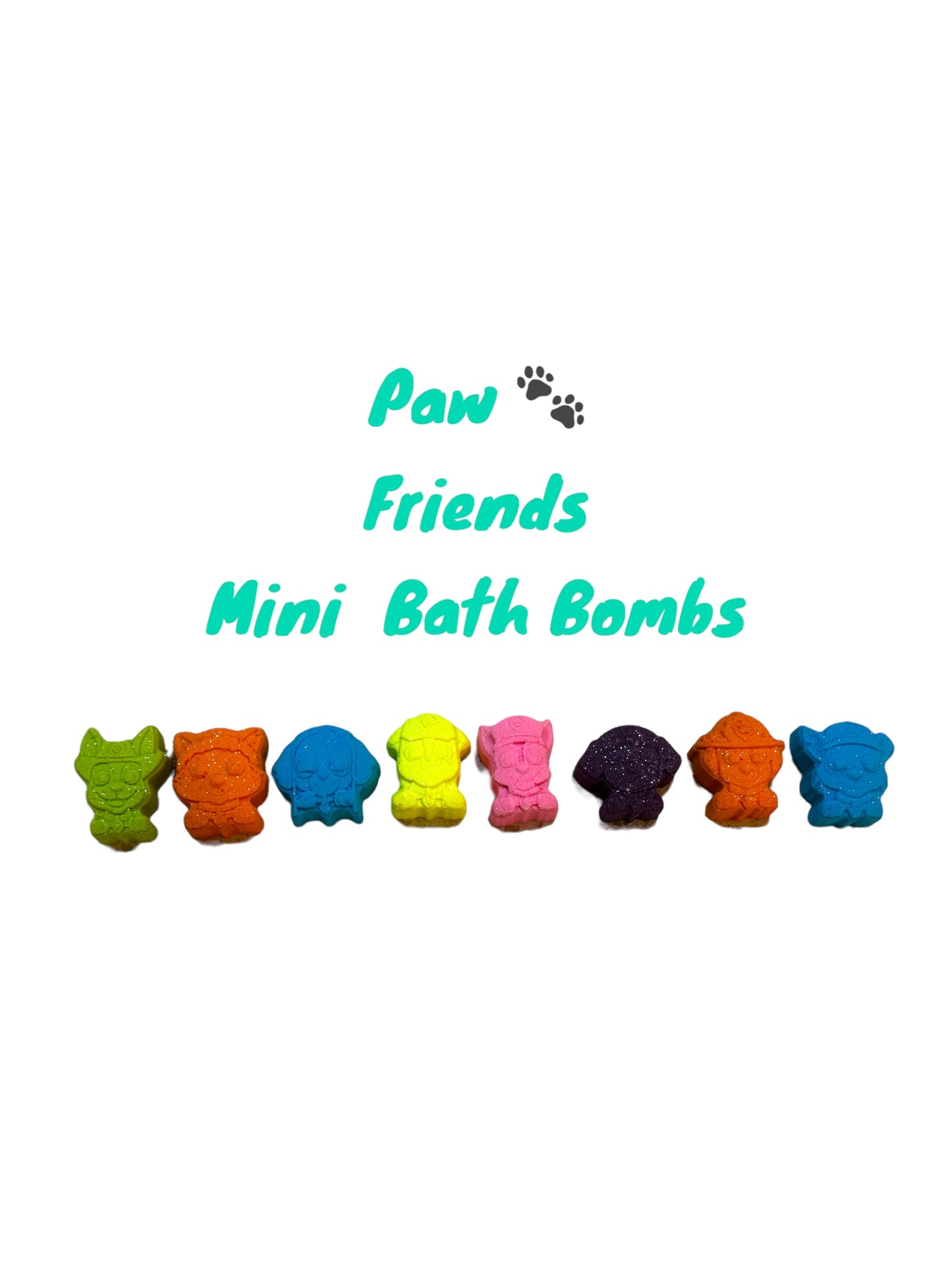 Paw 🐾 Friends Mini Bath Bombs