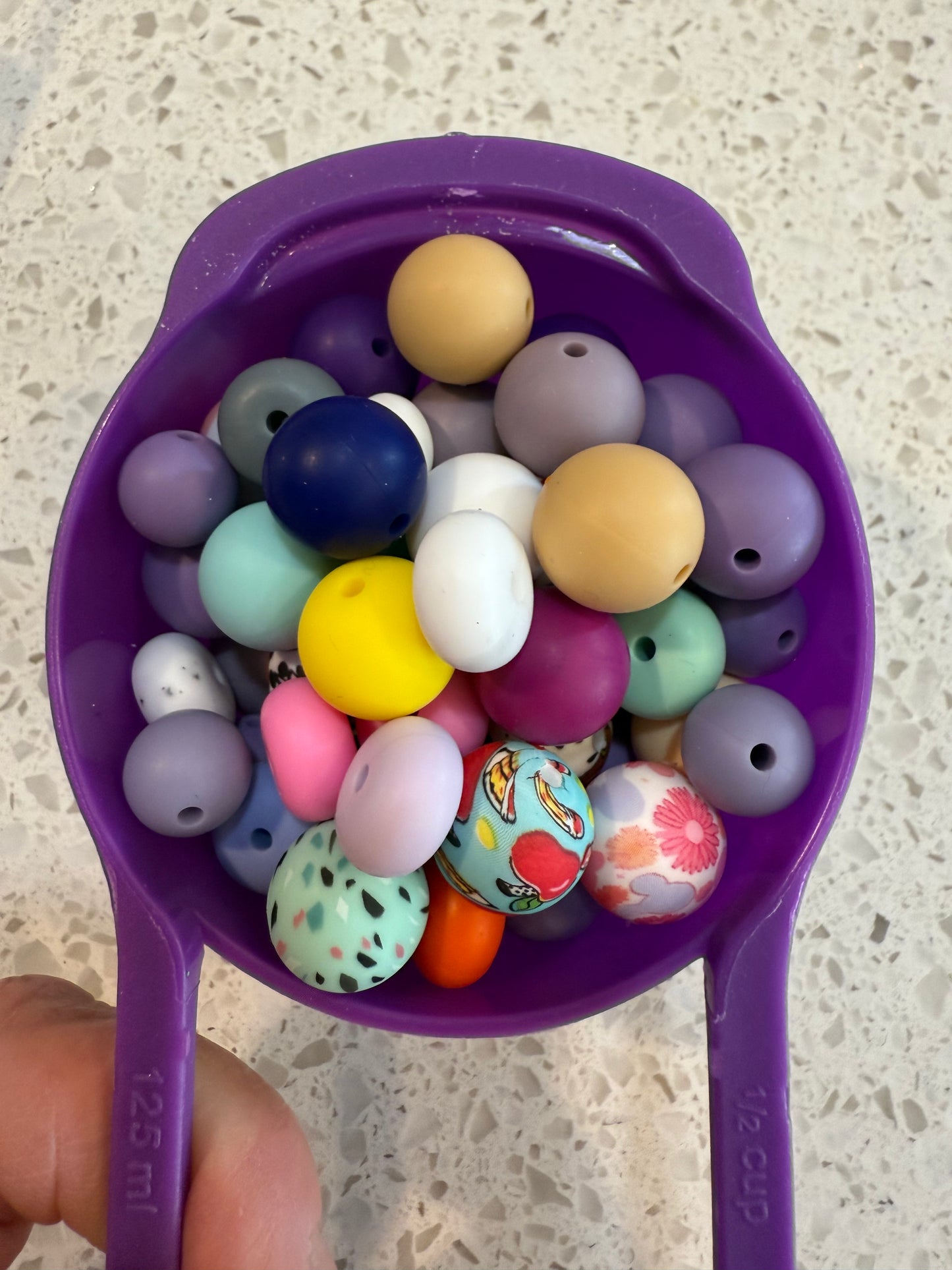 Silicone Beads - Various - Rounds