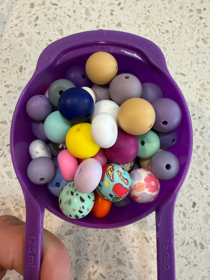 Silicone Beads - Various - Rounds