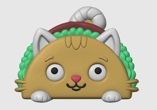 Taco Cat - Hybrid - Bath Bomb Mold