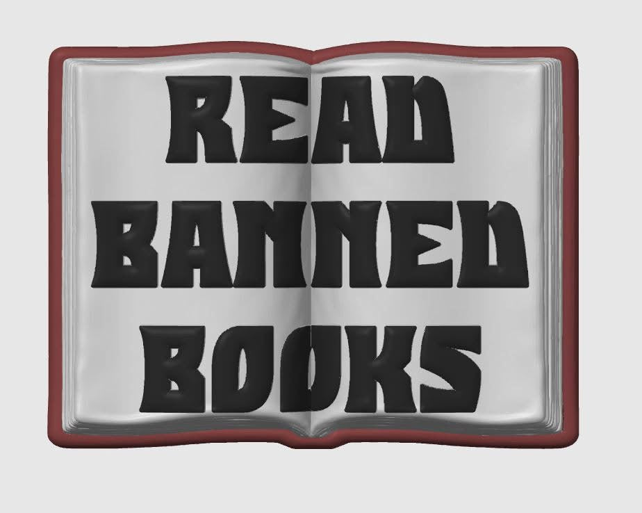 Banned Books - Hybrid - Bath Bomb Mold