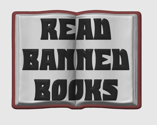 Banned Books - Hybrid - Bath Bomb Mold