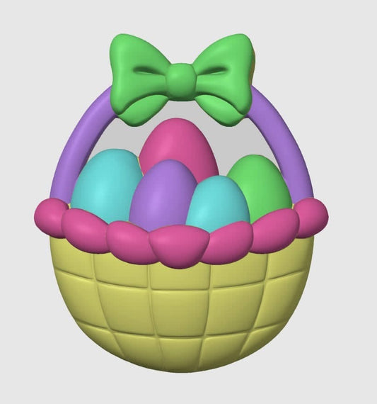 Easter Egg Basket - Bath Bomb Mold