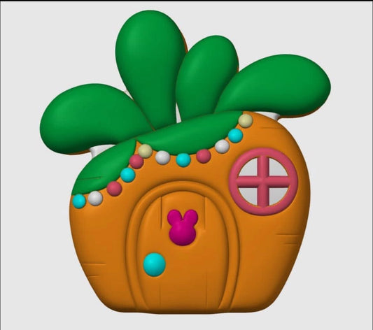 Easter Bunny Carrot - Vacuum - Hybrid - Bath Bomb Mold