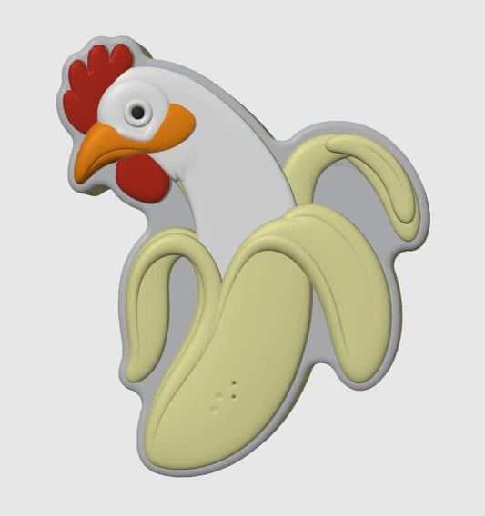 Chicken Banana- Hybrid - Bath Bomb Mold