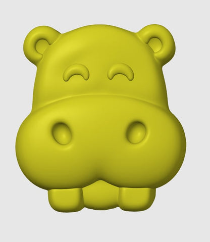 All I Want For Christmas Hippo - Hybrid - Bath Bomb Mold