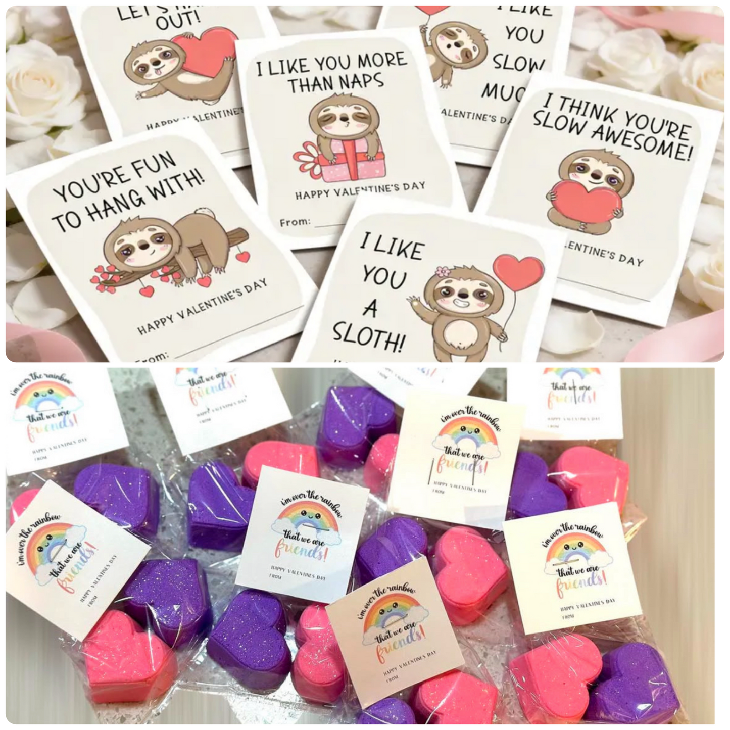 Pre-Buy Valentine - Class Handouts - Bath Bombs