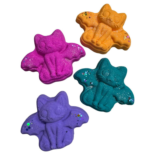 Bat Kitty Kat - Hybrid - Vacuum - Bath Bomb Mold