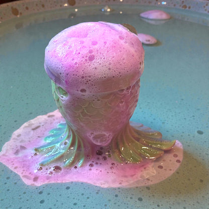Mermaid Tail - Bath Bomb - Fizz Holder