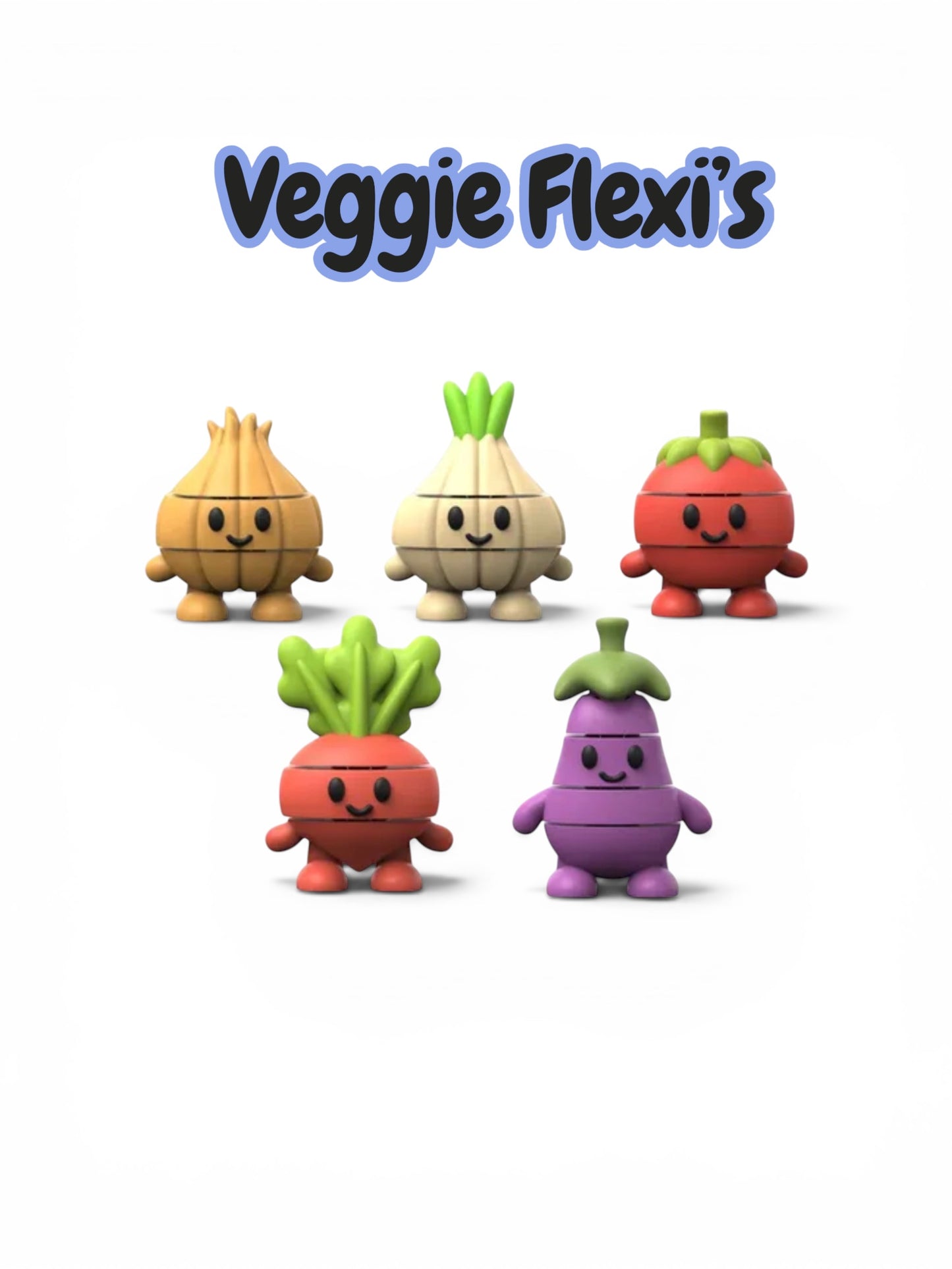 Veggie Felxi’s - Articulated Toys