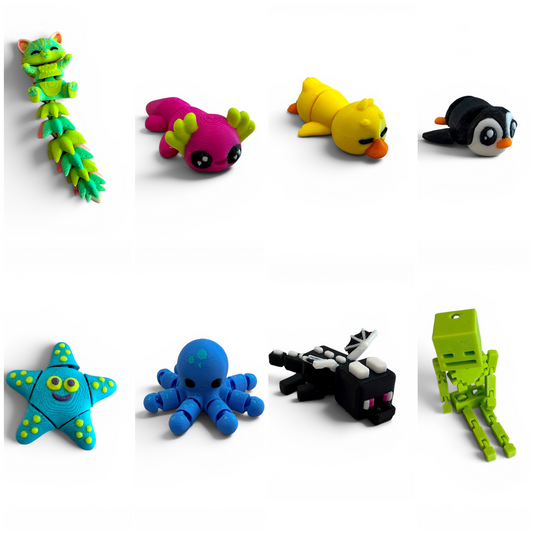 Felix- 3D Printed - Animals - Articulated