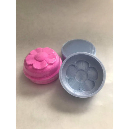 Tablet - Patterned Plates Bath Bomb Hand Mold