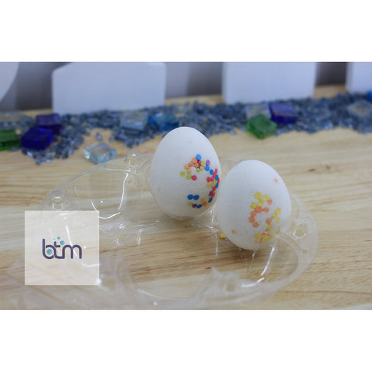 Egg ( Vertical Saturn Ring) Bath Bomb Hand Mold
