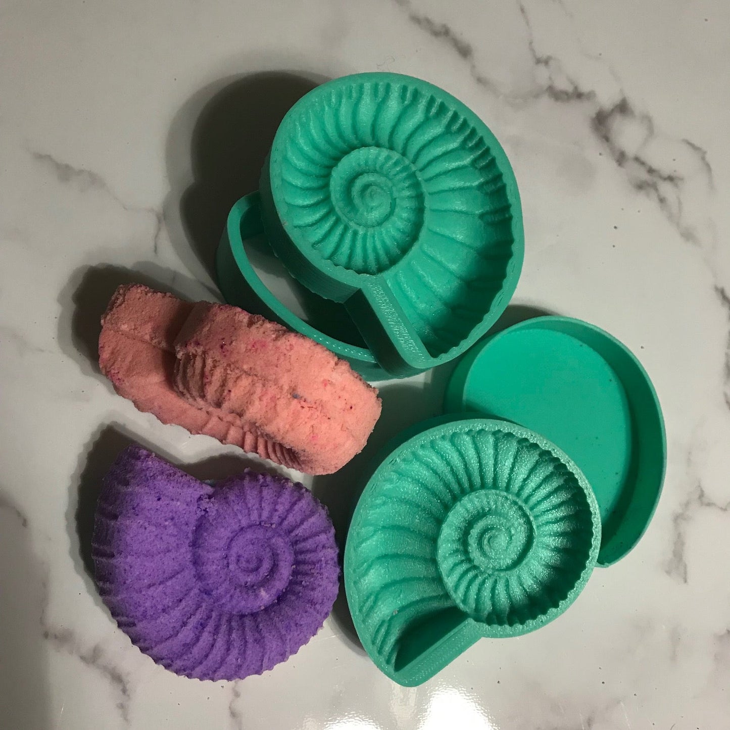 Nautillus Bath Bomb Hand Mold