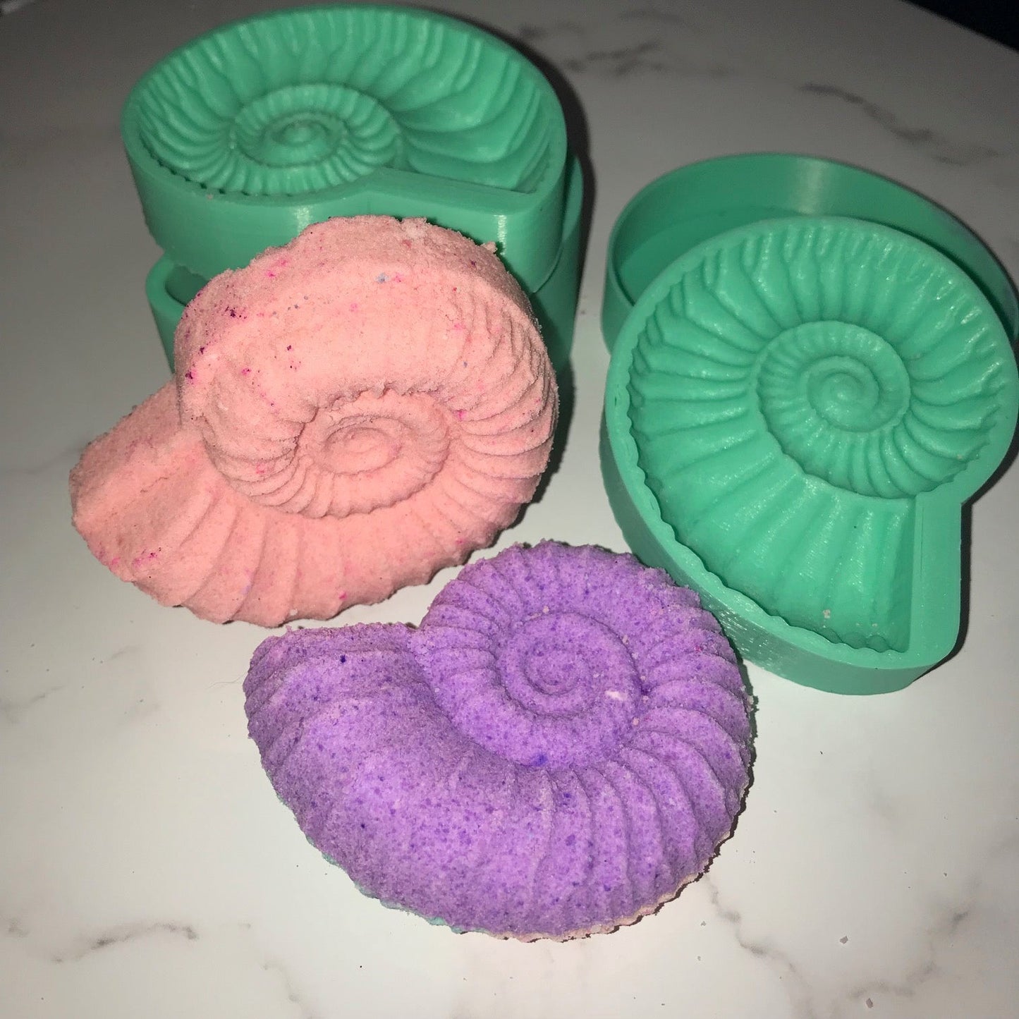 Nautillus Bath Bomb Hand Mold