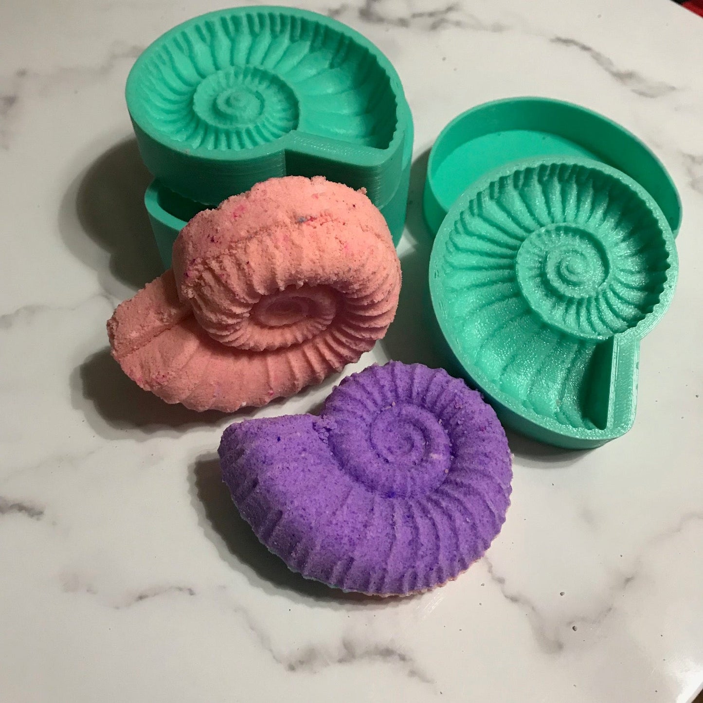 Nautillus Bath Bomb Hand Mold