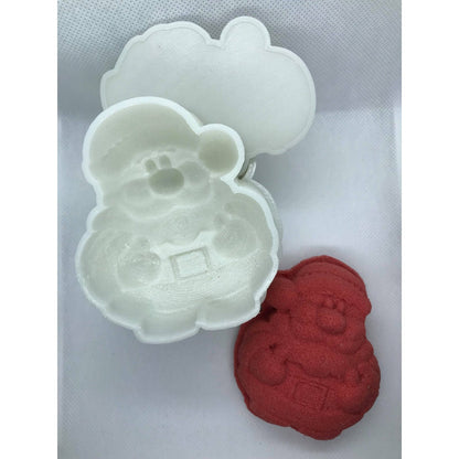 Santa Bath Bomb Hand Mold