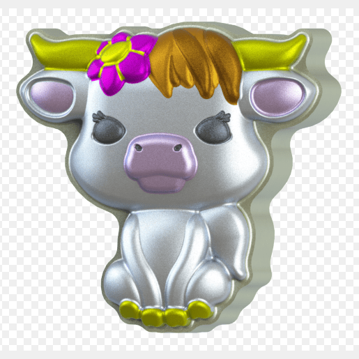 Cute Highland Cow Mold Series