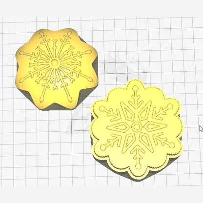 Snowflakes Vacuum Form Molds