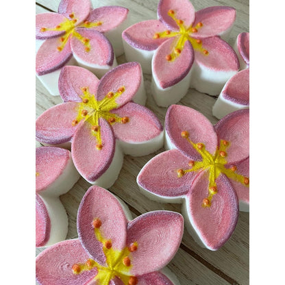 Flower - Lily Bath Bomb Hand Mold 3P