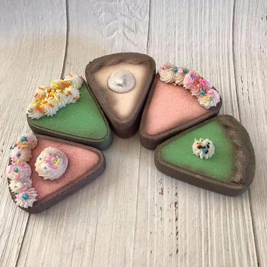 Pie Shaped Bath Bomb Hand Mold