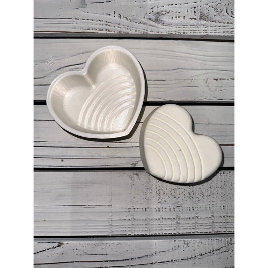 Rainbow Heart Vacuum Mold