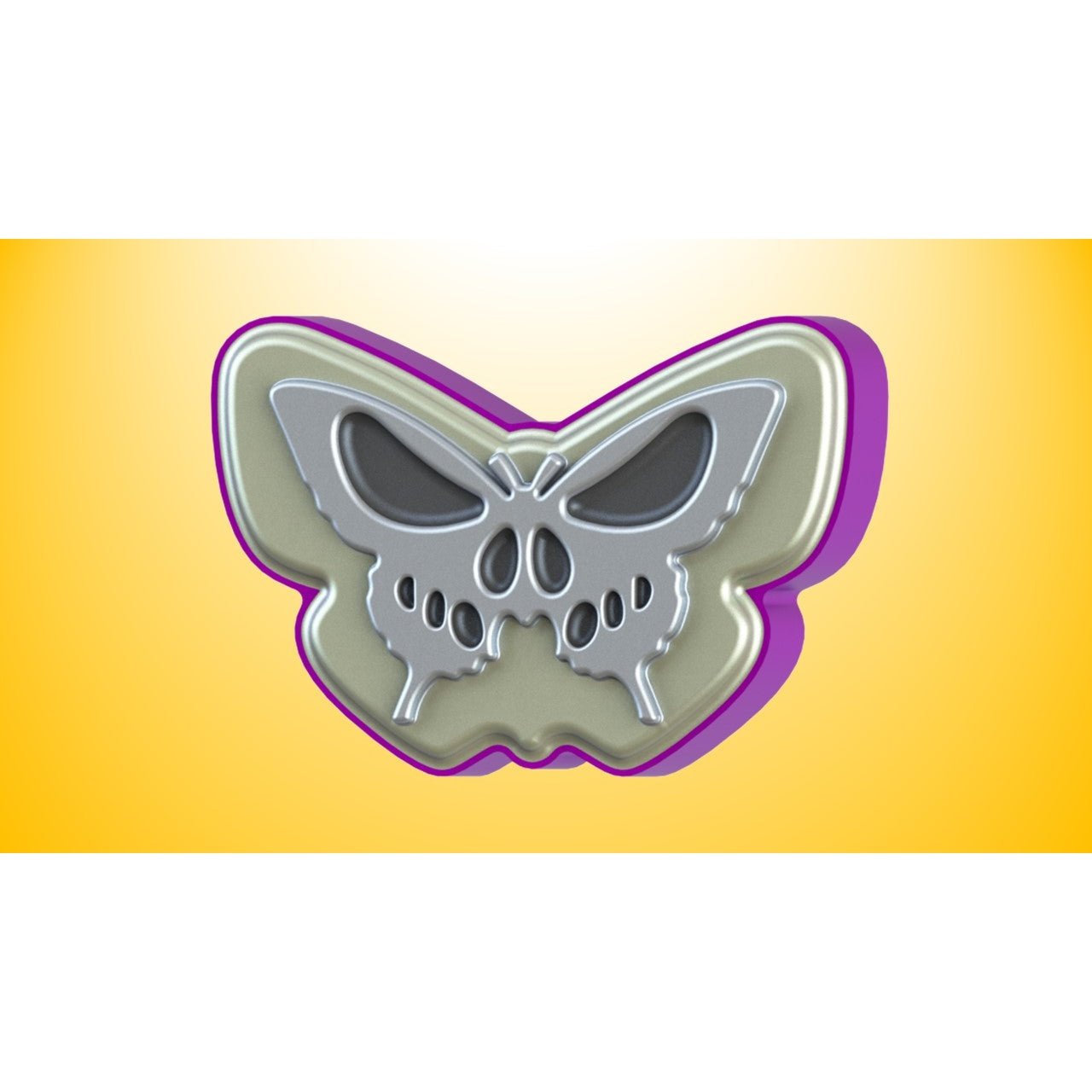 Skull Butterfly Hybrid Mold