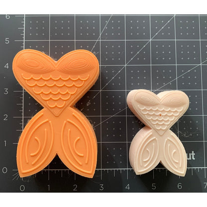 Curvy Mermaid Tail Vacuum Form Molds