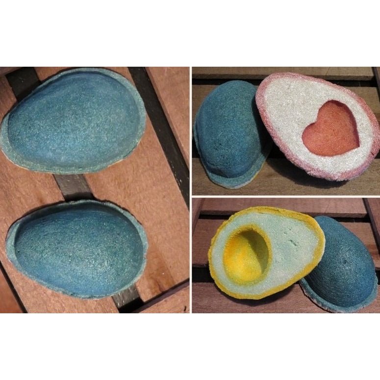 Avocado Bath Bomb Hand Mold