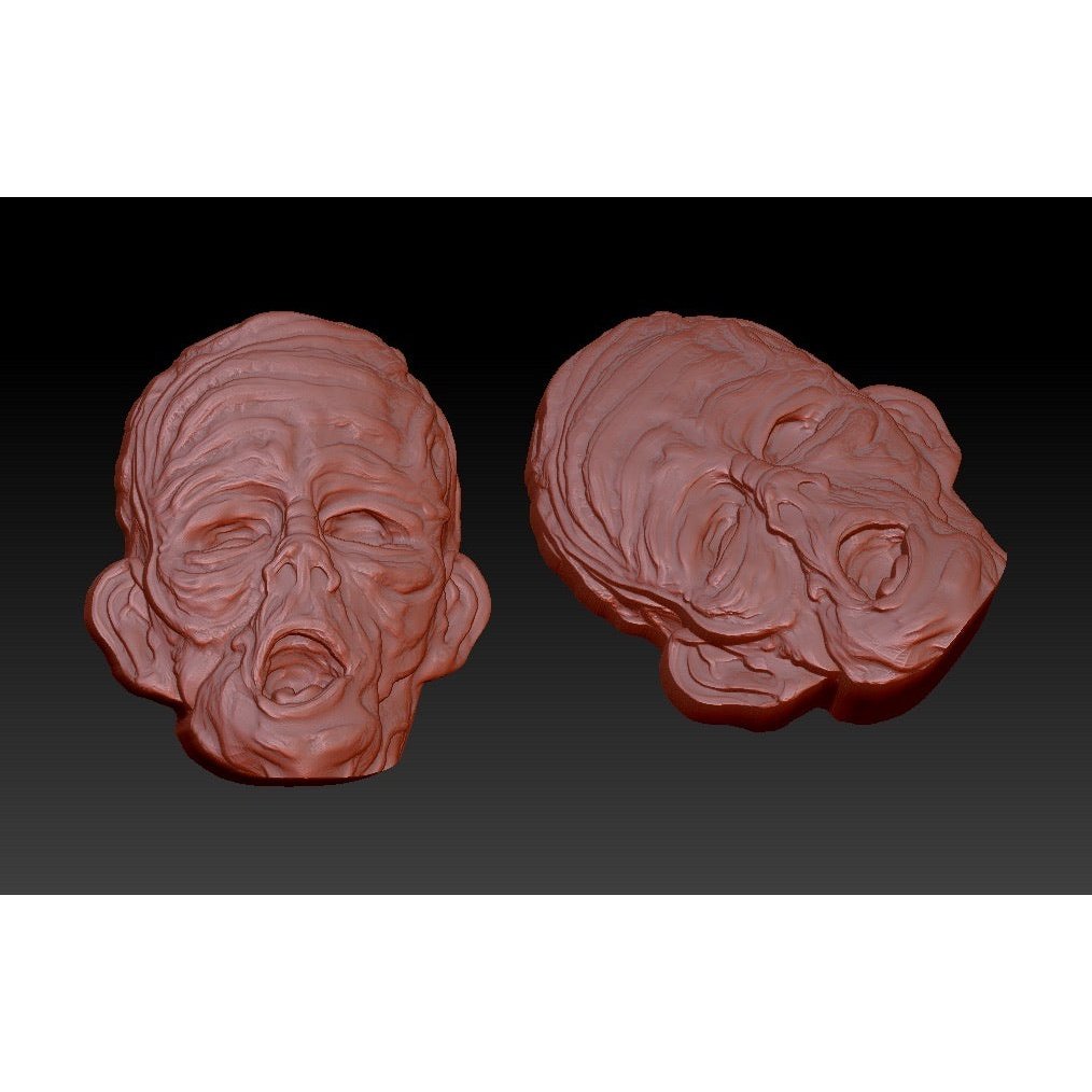 Zombie Vacuum Form Molds