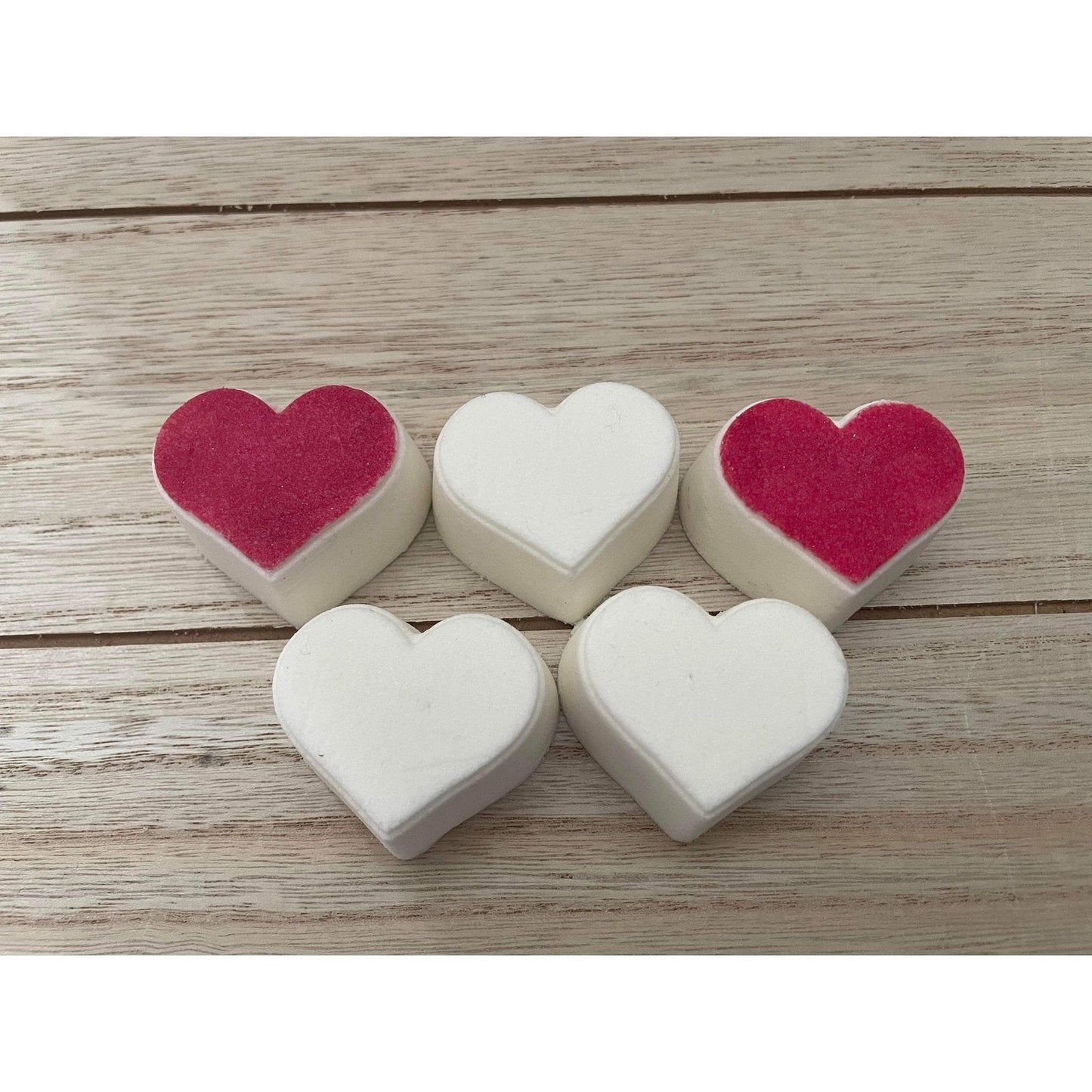 Multi Flat Heart Hybrid Mold