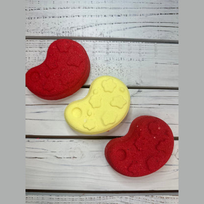 Paint Palette & Paint Brush Bath Bomb Hand Mold 3P