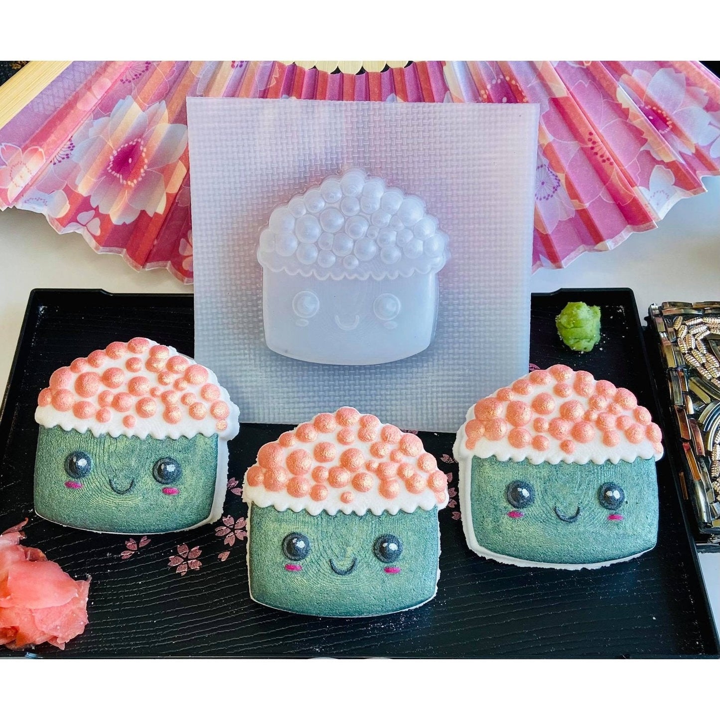 Kawaii Sushi Vacuum Form Molds