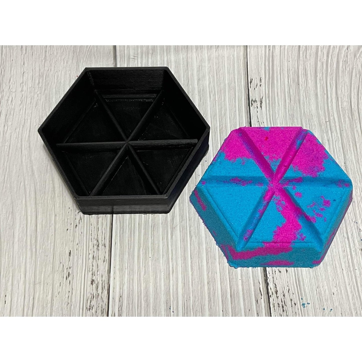 Hexagon Snap Apart Hybrid Mold